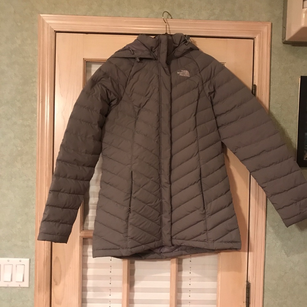 Gray North Face 550 Jacket